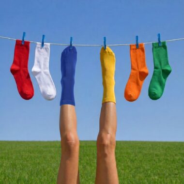 Comment assortir des chaussettes dépareillées ?